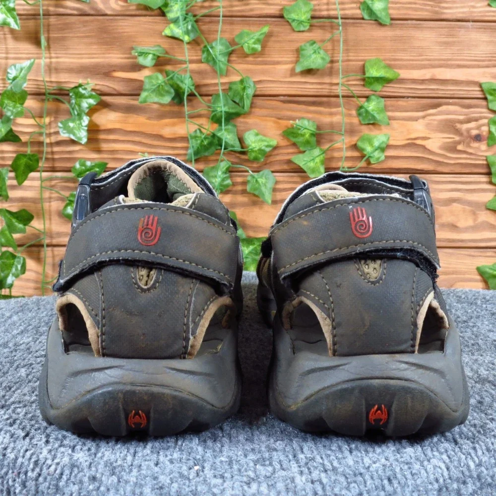 Teva Omnium Men Mens Closed Toe Sport Sandals Size 12 Hiking Water Olive Brown